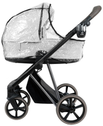 Детская коляска Roan Sol Vintage Luxury 2.0 3 в 1 с автокреслом Pituso Baesa Pro Black PIX/50/L Pixel/Light/Black/руч.Cappuccino