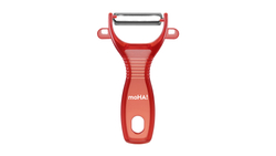 Овощечистка универсальная 13см Moha красная