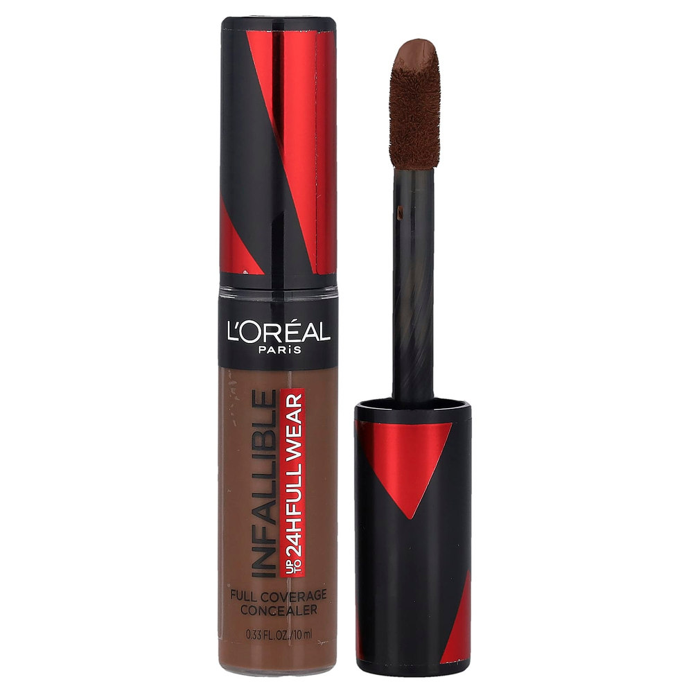 L'Oréal, Infallible, консилер для полного покрытия, кофе 435, 10 мл (0,33 жидк. Унции)
