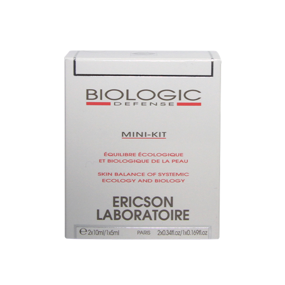 Ericson Laboratoire Мини-набор для здоровья кожи с пре-и постбиотикам Mini-Kit Biologic Defense 10+10+5 мл