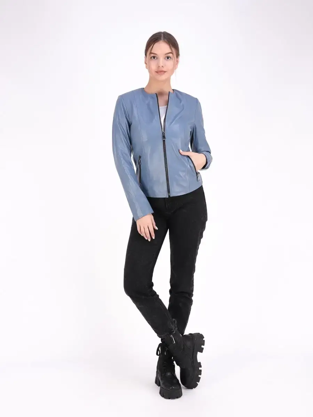 Куртка женская из натуральной кожи