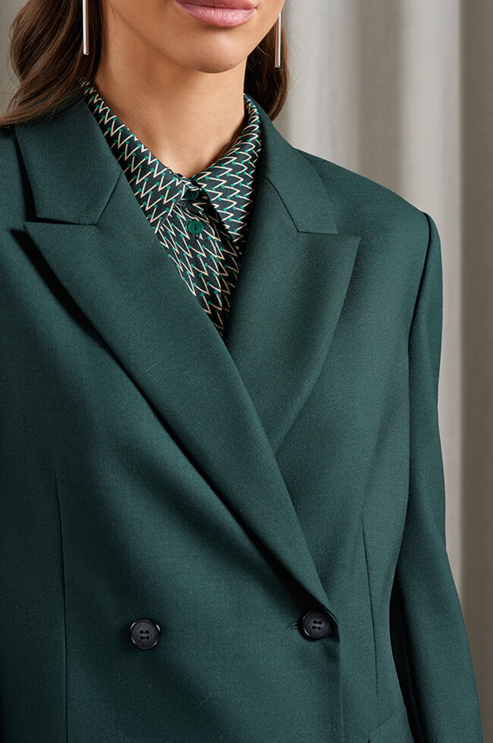 1837 Жакет женский (зеленый)