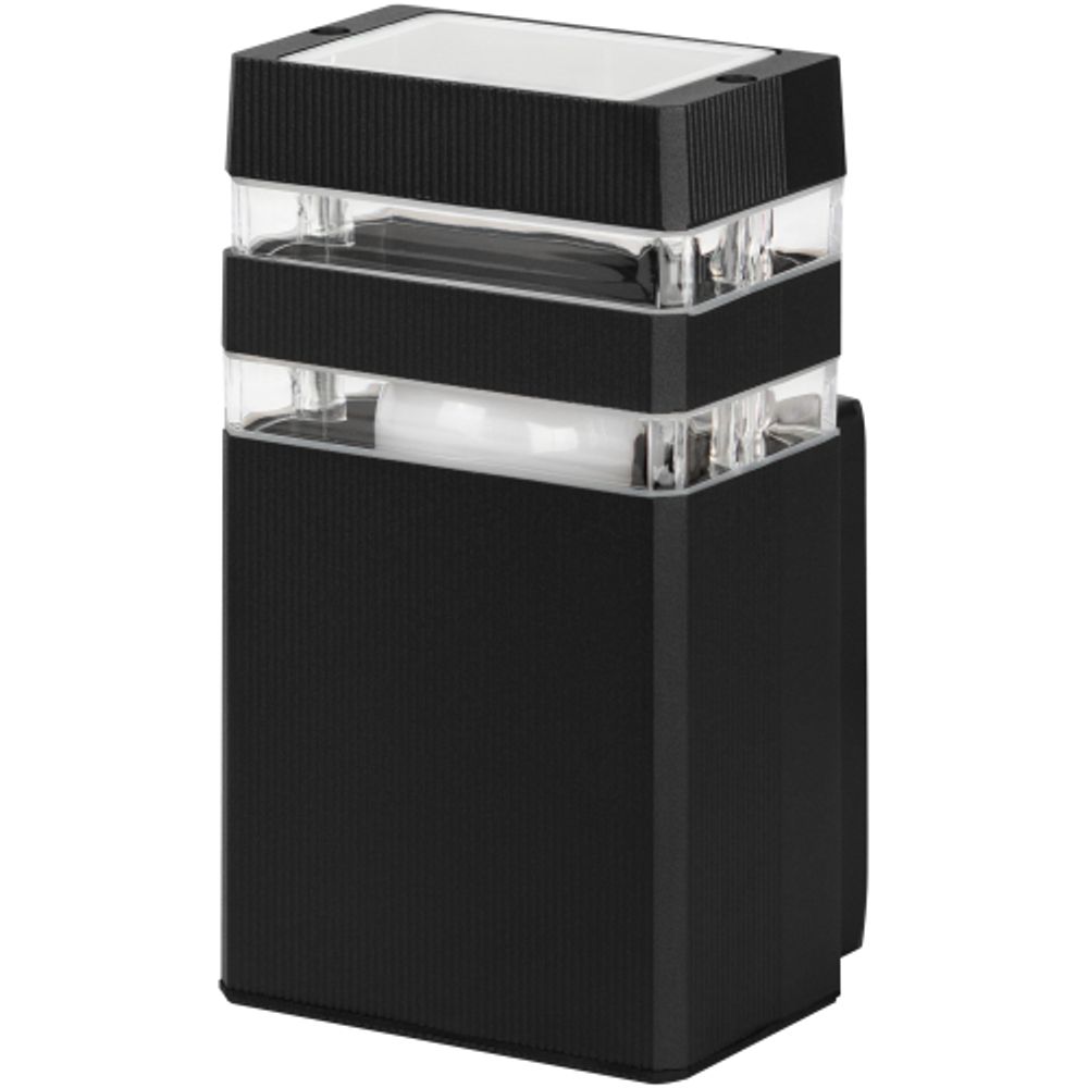 Светильник уличный настенный ЭРА «Астрея» GBW-101-BL-0200 230В 1хЕ27 IP54 вверх черный | Садово-парковые светильники