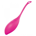 Фиолетовое силиконовое виброяйцо 18,5см с управлением через приложение Realov Serena Smart Mini Vibe Purple