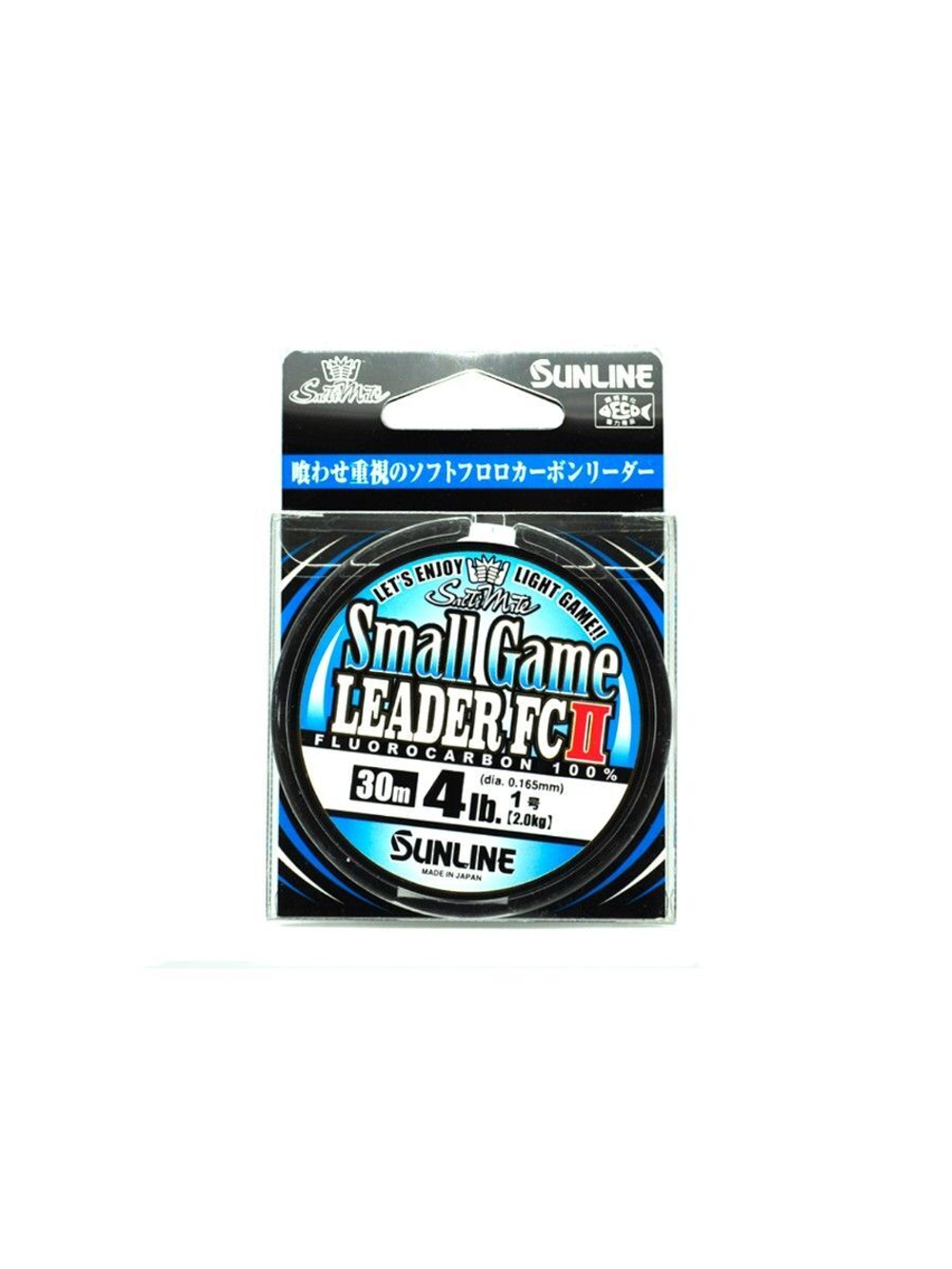 Леска для рыбалки SUNLINE SWS Small Game FC II 120м #0.5 2lb