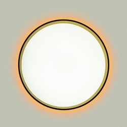 Citilux ETALON CL750321R LED RGB Светильник с пультом Чёрный+Золото