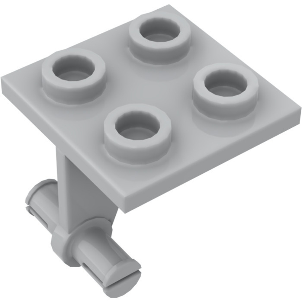 Lego Держатель для двух колес (серый) 4211516