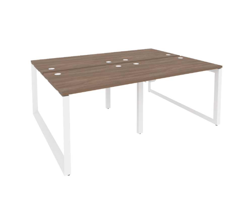 Рабочая станция на О-образном металлическом каркасе 4 места 1475 Onix