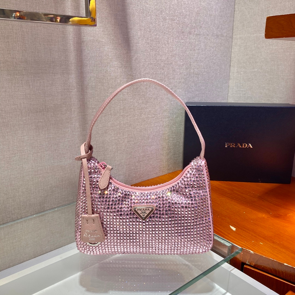 Prada Bag With Crystals