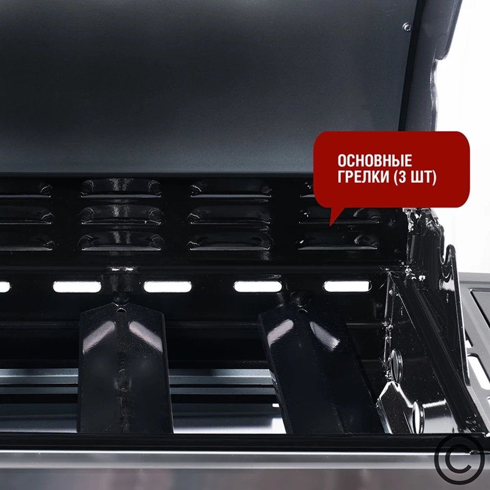 Start Grill Esprit-31B газовый гриль (3 + 1 горелка) Esprit-31B