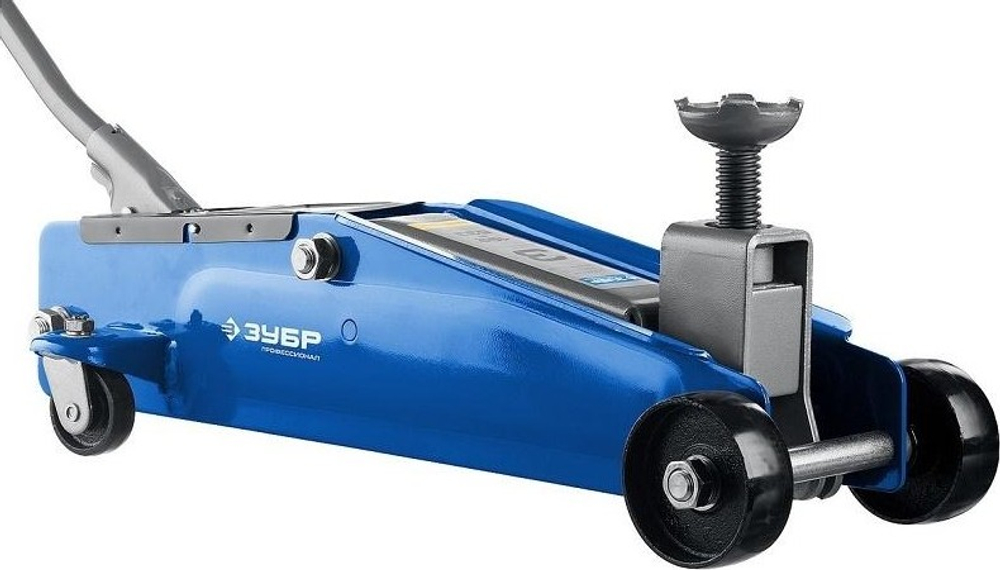 Домкрат подкатной ЗУБР T77 "ПРОФЕССИОНАЛ" 3 т - 192/533 мм, в кейсе 43055-3-K 43055-3-K