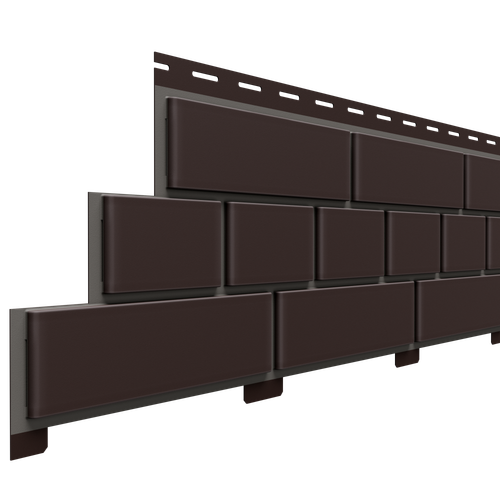 Фасадная панель Dolomit Кирпич Коричневый