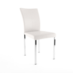 Стул Герцог Белый 110 / Хром