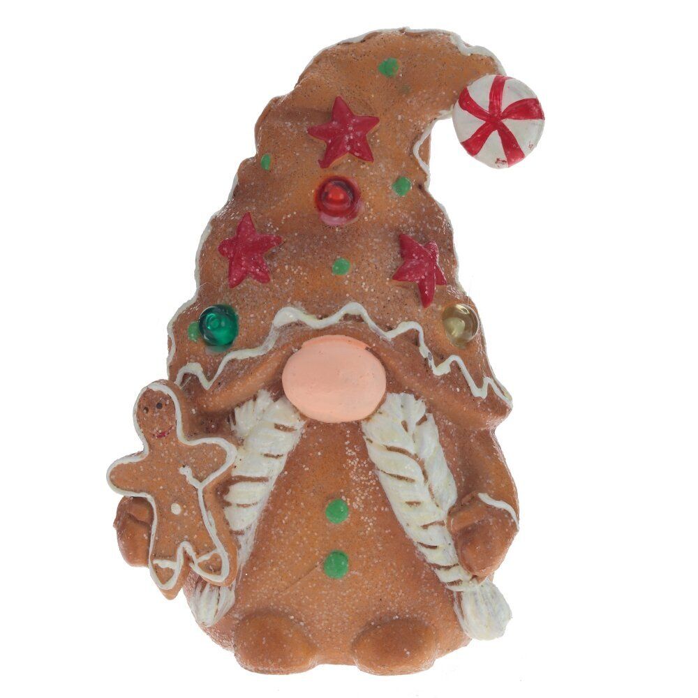 GAEM Фигурка декоративная с подсветкой "Гном", L10,5 W6,5 H15,5 см (LR44 2 шт)