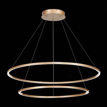 ST605.243.91 Светильник подвесной ST-Luce Золотистый/Белый LED 1*91W 4000K Подвесные светильники