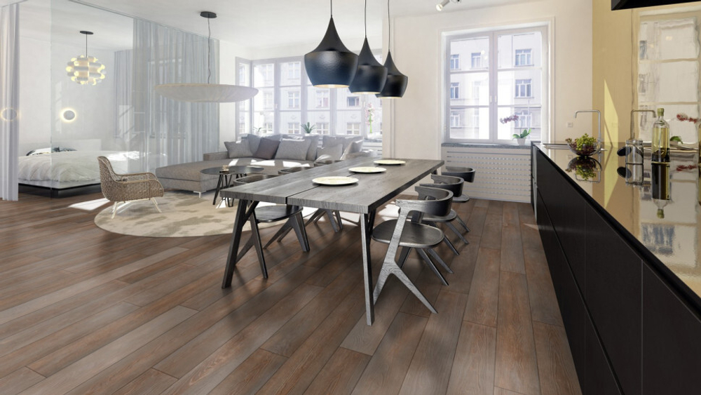 Ламинат KRONOTEX Exquisit D4613 Ясень медный