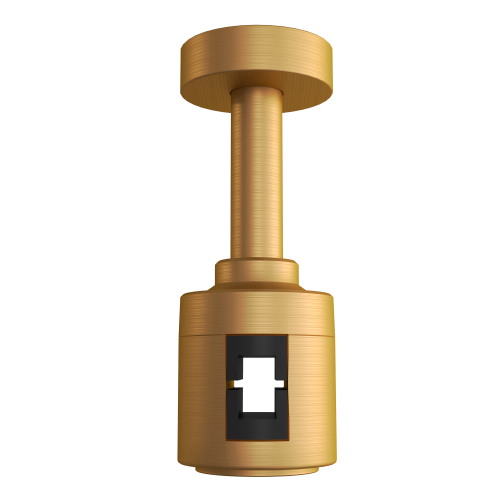 ST026.219.00 Крепление с подводом питания (78мм) ST-Luce Золотистый FARM