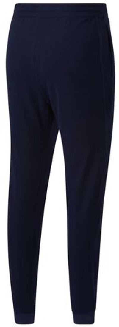 Мужские теннисные штаны Reebok WOR Fleece Pant - vector navy