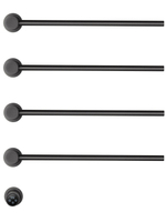 Полотенцесушитель электрический встраиваемый WONZON & WOGHAND HAMBURG, Темный графит (WW-AL314-GM)