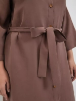 Платье-рубашка с поясом