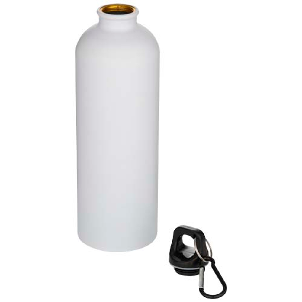 Одностенная бутылка для воды с карабином Oregon, изготовленная из нержавеющей стали, сертифицированной по стандарту RCS, объе