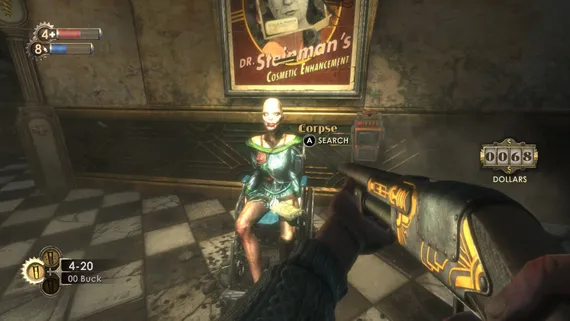 PS4 BioShock: The Collection (Б/У, Английская версия, CUSA-03985/CUSA-03986)