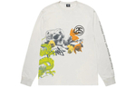 Толстовки Stussy FW23 STRIKE LS TEE PIGMENT DYED T, 1994951