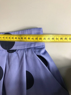 Юбка в крупный горошек, визуально 44/46 размер