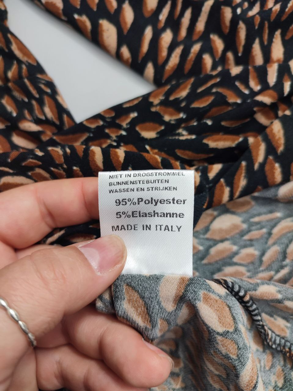 Блузка Enjoy с принтом 46 размер