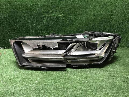 Битая Фара левая Audi Q7 2 (2015-2019) Full LED
