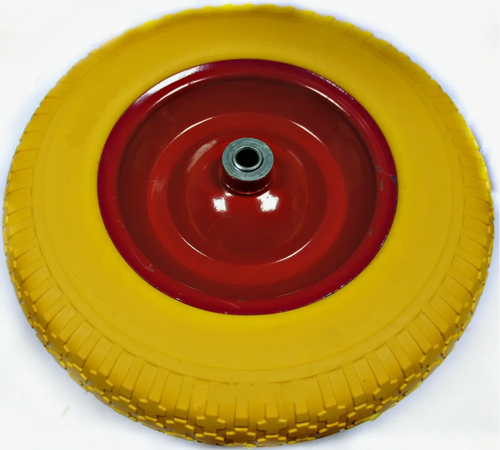 Колесо бескамерное 3.8 ось 20мм