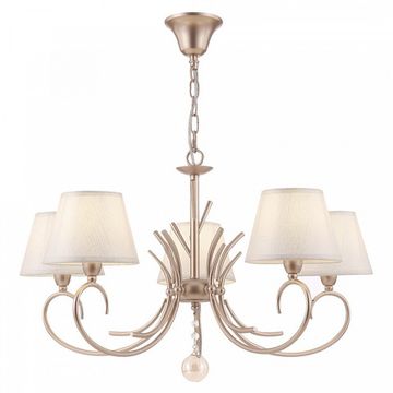 Люстра подвесная FR2013PL-05G матовое золото Gisela Freya