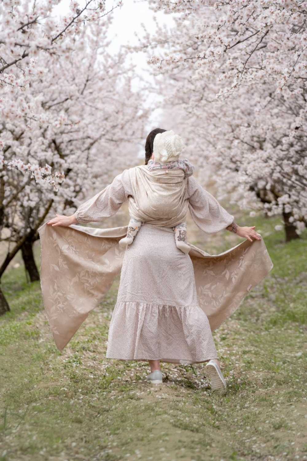 Mokosh wrap Пиония Макадамия