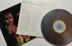 Винтажная виниловая пластинка LP The John Coltrane Quartet Africa/Brass (Japan 1976)
