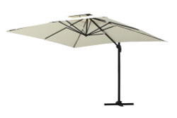 Зонт Килт MAX (светло-бежевый) 1 уп.  арт.AU-050 "Garden story"