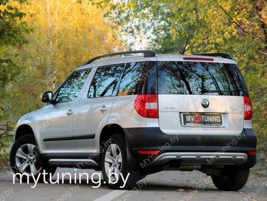 Накладки на пороги для Skoda Yeti