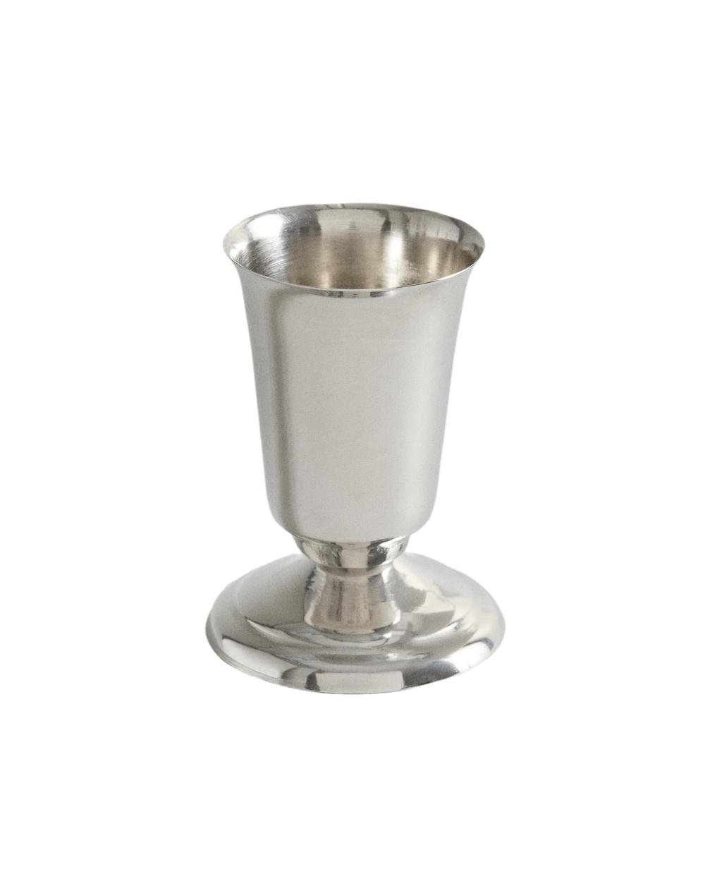 Zara Home Подсвечник из нержавеющей стали, цвет серебристый, 7 см