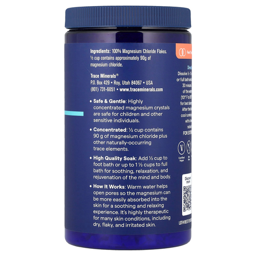 Trace, Хлопья чистого магния, 720 г (25,4 унции)