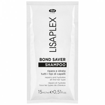 Пробник восстанавливающий шампунь - "LISAPLEX BOND SAVER SHAMPOO" (15 мл)