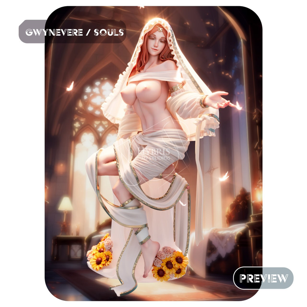 Гвиневер Принцесса Света дарк солс Фигурка NSFW Gwynevere Dark Souls