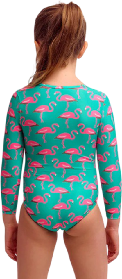 Купальник FUNKITA Toddler Girl's Go Flamingo! (Sun Cover One Piece)