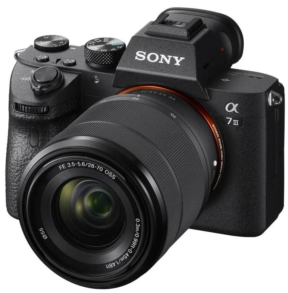 Sony Alpha ILCE-7M3 Kit FE 28-70mm F3.5-5.6 OSS, черный
