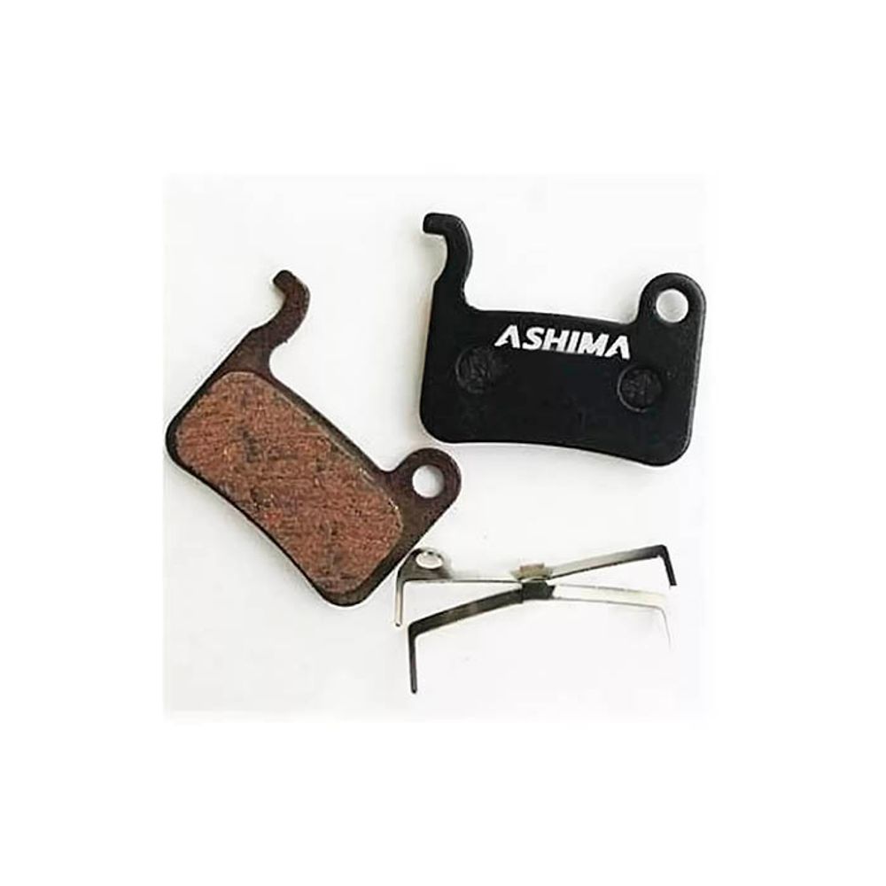 Колодки тормозные ASHIMA AD0104-OR-S Organic Disc Brake Pads SHIMANO XTR/SAINT BR-M8000 DEORE XT