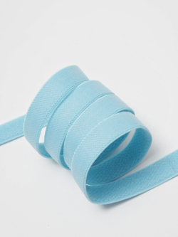 Резинка бретелечная небесно-голубая матовая ширина 10 мм