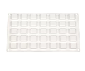 Форма силиконовая "Микро квадрат" 35 ячеек 23*23*10 мм, P.L. Proff Cuisine