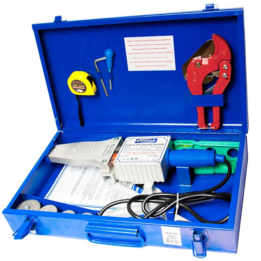 Сварочный аппарат Ростурпласт 16713 для PP-R труб и фитингов 1500 Вт