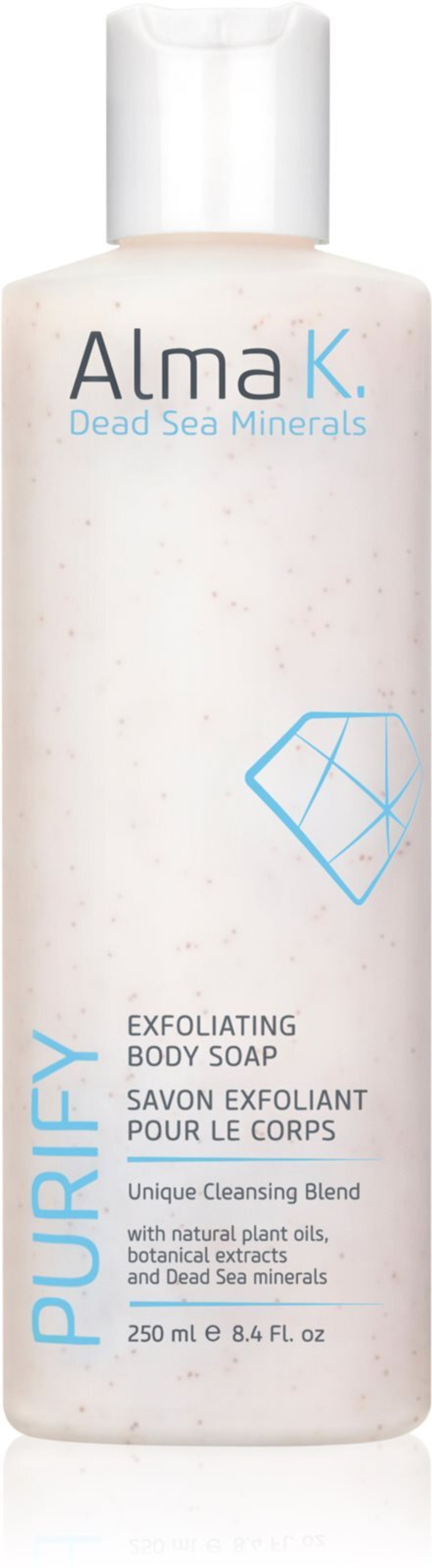 Alma K. Purify - отшелушивающее мыло для тела /   250  ml  / GTIN 7290114156684
