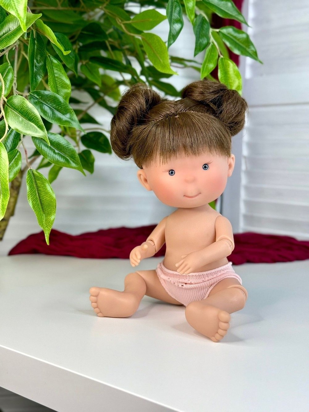 Кукла Nines виниловая 30см PIPPA шарнирная без одежды (2911W)