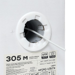 Кабель витая пара TERACOM CS Cat.5E U/UTP 4 пары solid 24AWG оболочка нг(А)-LSLTx цвет серый (упак. 305м) (305.00 шт.)