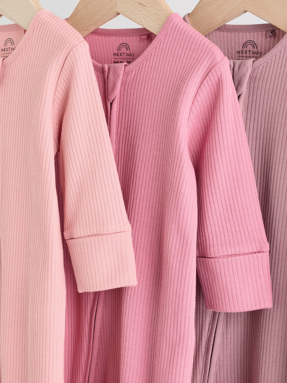 Комбинезон / Cлип для малышей Next AY5-669, 3 шт., Розовый